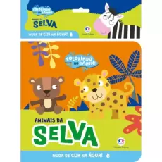 Colorindo no Banho - Animais da Selva 
