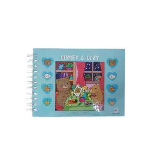 Comfy & Cozy/ Livro de Colorir