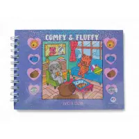 Comfy & Fluffy/ Livro de Colorir
