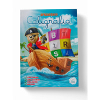 Aprendendo Caligrafia-Letras Cursiva, Forma, Numerais/Menino Aprendendo Caligrafia-Letras Cursiva, Forma, Numerais/Menino