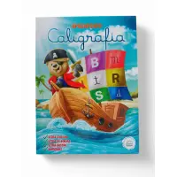 Aprendendo Caligrafia-Letras Cursiva, Forma, Numerais/Menino