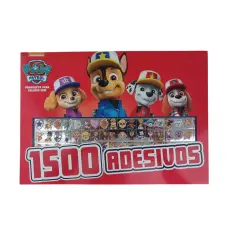 1500 Adesivos - Patrulha Canina/ Vermelho