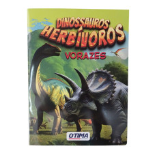 Dinossauros Herbívoros/Livro + Dinossauro Articulado Dinossauros Herbívoros/Livro + Dinossauro Articulado