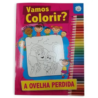 Vamos Colorir? - A Ovelha Perdida Vamos Colorir? - A Ovelha Perdida