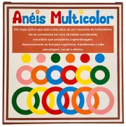 Anéis Multicolor- BrinqMutti (Ref: 104) Anéis Multicolor- BrinqMutti (Ref: 104)