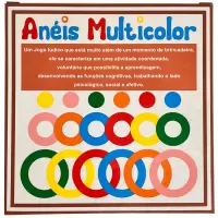 Anéis Multicolor- BrinqMutti (Ref: 104)
