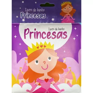 Mini Livro de Banho - Princesas 