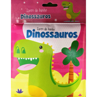 Mini Livro de Banho - Dinossauros Mini Livro de Banho - Dinossauros