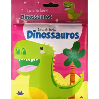 Mini Livro de Banho - Dinossauros 