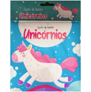 Mini Livro de Banho - Unicórnios Mini Livro de Banho - Unicórnios
