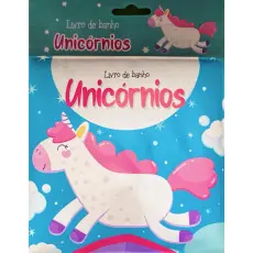 Mini Livro de Banho - Unicórnios Mini Livro de Banho - Unicórnios