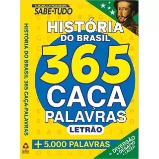 365 CAÇA PALAVRAS - HISTORIAS DO BRASIL - LETRÃO