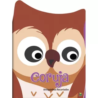AMIGUINHOS RECORTADOS CORUJA - LETRA MAIÚSCULA