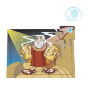 QUEBRA-CABEÇA MOISÉS E OS 10 MANDAMENTOS - Simque (Ref 463)