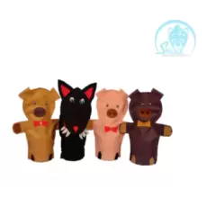 FANTOCHES: TRÊS PORQUINHOS FANTOCHES: TRÊS PORQUINHOS