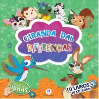 CIRANDA DAS DIFERENÇAS VOL 02 - 10 LIVROS + 10 CD-ROMs