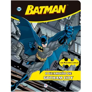 BATMAN: O GUARDIÃO DE GOTHAM CITY - CONTÉM 4 QUEBRA-CABEÇAS