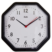 RELOGIO DE PAREDE PRETO - BELL'S RELOGIO DE PAREDE PRETO - BELL'S