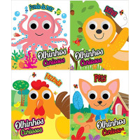 Olhinhos Curiosos: Animais - Coleção com 4 Livros Olhinhos Curiosos: Animais - Coleção com 4 Livros