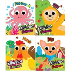 Olhinhos Curiosos: Animais - Coleção com 4 Livros Olhinhos Curiosos: Animais - Coleção com 4 Livros