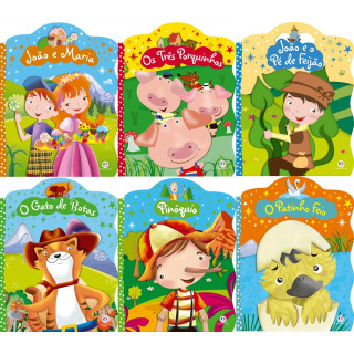 Clássicos Recortados: Meninos - Coleção com 6 Livros Clássicos Recortados: Meninos - Coleção com 6 Livros