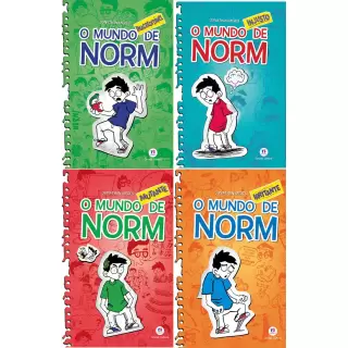 O Mundo de Norm - Coleção do 1 ao 4