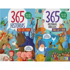 365 Histórias Para Ler e Ouvir - Coleção com 2 Livros