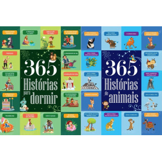 365 Histórias - Coleção com 2 Livros 365 Histórias - Coleção com 2 Livros