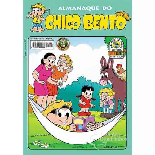 TURMA DA MONICA LER E COLORIR - CHICO BENTO - Raul Livros