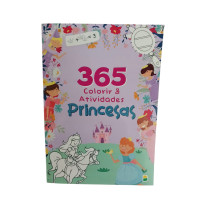 365 Colorir & Atividades/Princesas 365 Colorir & Atividades/Princesas