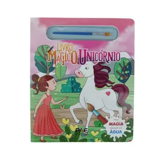 Livro Mágico Unicórnio