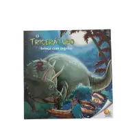 O Tricerátopo Brinca com Argolas O Tricerátopo Brinca com Argolas