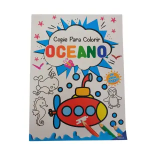 COPIE PARA COLORIR: OCEANO