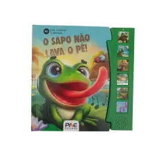 LIVRO SONORO O SAPO NÃO LAVA O PÉ - LEIA E ESCUTE A HISTÓRIA LIVRO SONORO O SAPO NÃO LAVA O PÉ - LEIA E ESCUTE A HISTÓRIA