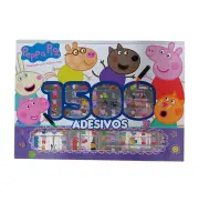 1500 Adesivos - Peppa Pig - Livro de Colorir 1500 Adesivos - Peppa Pig - Livro de Colorir