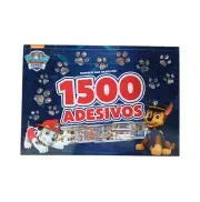 1500 Adesivos - Patrulha Canina / Azul - Livro de Colorir 