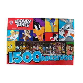 1500 Adesivos - Looney Tunes Livro de Colorir