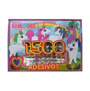 1500 Adesivos - Unicórnios - Livro de Colorir 1500 Adesivos - Unicórnios - Livro de Colorir