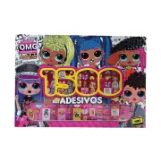 1500 Adesivos - L.O.L OMG - Livro de Colorir 1500 Adesivos - L.O.L OMG - Livro de Colorir