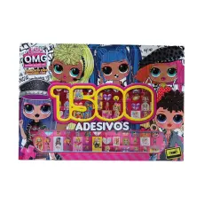 1500 Adesivos - L.O.L OMG - Livro de Colorir 1500 Adesivos - L.O.L OMG - Livro de Colorir