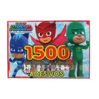 1500 Adesivos - PJ Masks - Livro de Colorir 1500 Adesivos - PJ Masks - Livro de Colorir