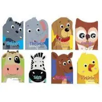 COLEÇÃO AMIGUINHOS RECORTADOS - C/ 8 TITULOS LETRA MAIÚSCULA COLEÇÃO AMIGUINHOS RECORTADOS - C/ 8 TITULOS LETRA MAIÚSCULA