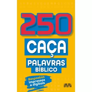 250 Caça Palavras - Bíblico LETRA GRANDE
