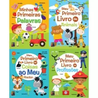 Meu Primeiro Livro - Coleção com 4 Livros