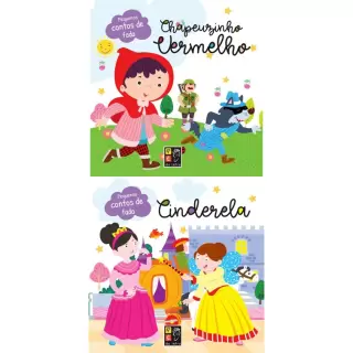 Pequenos Contos de Fada Cartonados Meninas: coleção 2 Livros