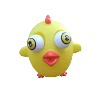 BRINQUEDO SQUEEZE PULA OLHOS: PINTINHO