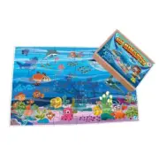 QUEBRA-CABEÇA GIGANTE FUNDO DO MAR C/96 PÇS -Simque (Ref669)