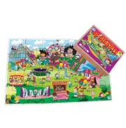 QUEBRA-CABEÇA GIGANTE PARQUE C/ 24 PEÇAS - Simque (Ref 544)