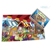 QUEBRA-CABEÇA GIGANTE DIA DE FEIRA C/60 PÇS -Simque (Ref735)