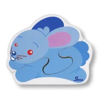 QUEBRA-CABEÇA VERTICAL BABY: COELHO - Simque (Ref 728)